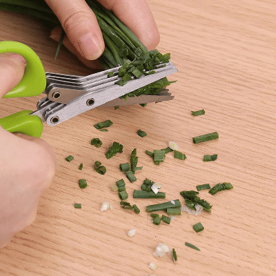 Ciseaux de Cuisine - MultiLayersScissor™ - Vert - Douceur Pâtissière